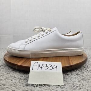 Thursday Boot Company Mens 11 Premier Low Top White Leather Casual Daily Sneaker